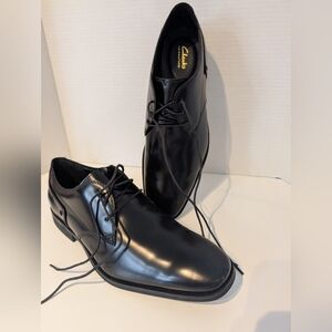 Clarks Signature Black Oxfords NWOT‎ SZ.10